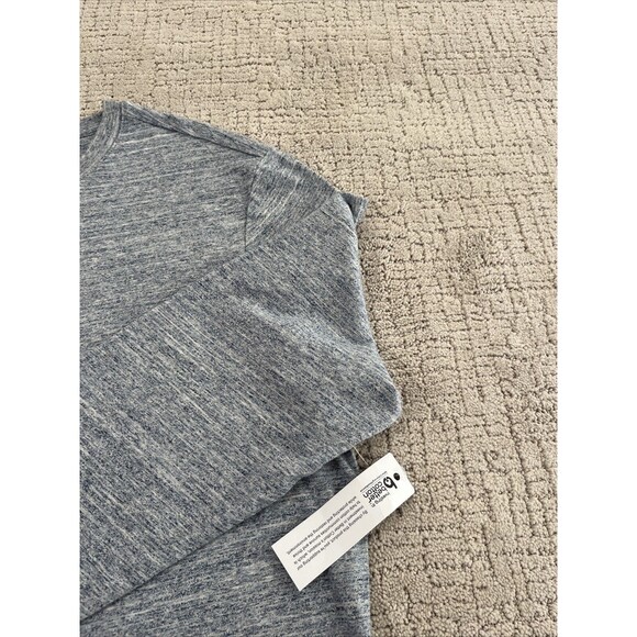 Hawker Rye Mens Long Sleeve T Shirt Size M Crew Neck Light Blue Cotton NWT - Picture 5 of 11